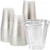 Basidi [12oz Crystal Clear PET Plastic Cups, Fit 98mm Lid, Disposable Cold Cups (Case of 1000) (12oz) view 1