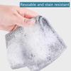 BoAn Multipurpose Wire Dishwashing Rags,Double Layer Metal Wire Dishcloth,Reusable Dish Washing Scrub for Home Kitchen Cooktop Sinks(10PCS) view 4