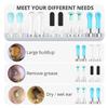 BEBIRD Official R1 Original Accessory - 10 PCS Replacement Tip for Wet/Dry Wax Cleaning - Ear Spoons Accessories Set Compatible with BEBIRD R1/M9/R3/X3/W3/D3Pro/T15/C3 (New Spiral Structure!) view 3