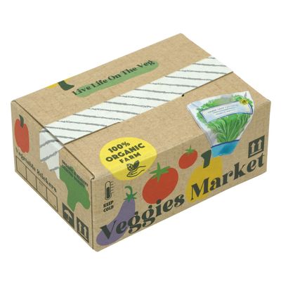 Greeting Life Hakoseal Vegetable Vegetables GLCK-65