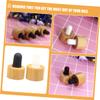 MERRYHAPY 6 Pack Essential Oil Bottle Caps Dropper Covers for Aromatherapy Oil Dispensing Bottle Lids view 2