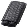 Cigar Humidor Portable Cigar Case, Classy Crocodile Pattern Leather Travel Cigar Case, 2-3 Tube Travel Humidor, Cigar Storage Box Holds up to 2-3 Cigars, Great Gift Kit view 3
