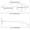 ABETOS Retro Round Blue Light Blocking Reading Glasses Circle Frame Readers for Women Men Computer Eyeglasses, Clear 0.0 view 2