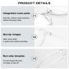 ABETOS Retro Round Blue Light Blocking Reading Glasses Circle Frame Readers for Women Men Computer Eyeglasses, Clear 0.0 view 4