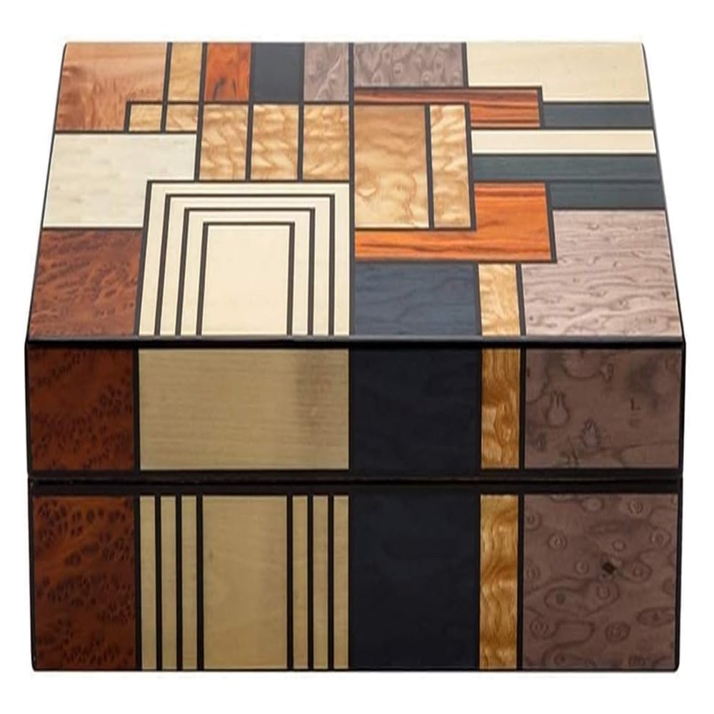 Cigar Humidor Cigar Cabinet Large Capacity Portable Cigar Cabinet Domestic Moisturizing Parquet Domestic Mellow