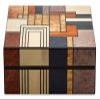 Cigar Humidor Cigar Cabinet Large Capacity Portable Cigar Cabinet Domestic Moisturizing Parquet Domestic Mellow view 1