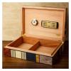 Cigar Humidor Cigar Cabinet Large Capacity Portable Cigar Cabinet Domestic Moisturizing Parquet Domestic Mellow view 2
