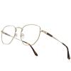 RB.Pilot Classic Square Polygon Reading Glasses for Men Women Light Blocking Computer Readers Spring Hinge Metal Frame view 1