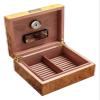Cigar Humidor Cigar Humidor Brown Cedar Wood Wooden Lined Cigar Humidor Humidifier + Hygrometer Case Box Separated Natural Mellow Cedar Wood view 4