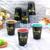 Nuogo 50 Pcs Finally 21 Birthday Party Disposable Cups 16 oz Plastic Cups 21st Birthday Party Favors Gift for Her and Him Women Men Anniversary Wedding Decorations view 4