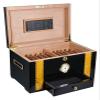 Cigar Humidor Cigar Humidor Cigar Cabinet with Humidifier and Hygrometer Humidor for Club Desktop Double Layer view 3