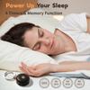 Portable Sound Machine Mini White Noise Machine Baby Shushing Brown Noise Machine with 30 Soothing Sounds for Kids Adults Dogs Auto-Off Timer 32 Volume Levels Sleep Machine for Home Office Privacy view 4
