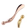 TOVINANNA Zinc Alloy Eye Spoon for Skincare Spa Tool for Dark Removal Facial Spa Beauty Tool Metal Makeup Spoon view 4
