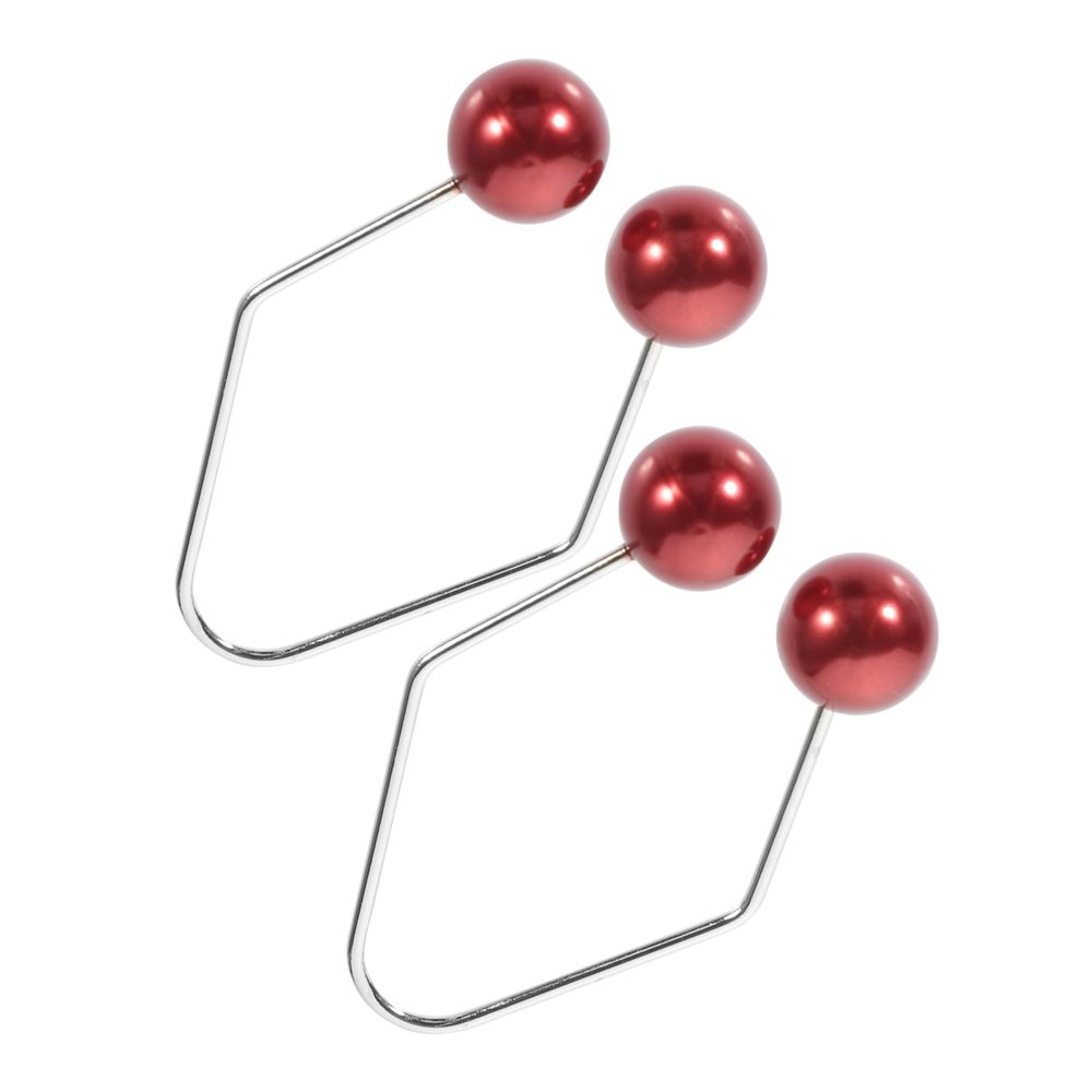 VINTORKY 2pcs Dimple Maker for Cheeks Facial Dimple Trainer Tool Enhance Natural Smile Comfortable Fit Portable Design Dark Red