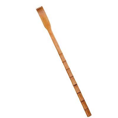TOVINANNA Wooden Back Scratcher Handle and Ergonomic Massaging Tool for Itch Relief for Adults and Seniors for Daily Use and Travel