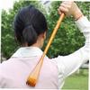 TOVINANNA Wooden Back Scratcher Handle and Ergonomic Massaging Tool for Itch Relief for Adults and Seniors for Daily Use and Travel view 3