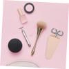 4pcs Cuticle Scissor Covers Protective PU Leather Tool Storage view 2