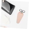 4pcs Cuticle Scissor Covers Protective PU Leather Tool Storage view 3