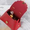 10 Pack PU Leather Bowknot Gift Boxes 5 x3.5 Inch Reusable Candy Gift Favor Boxes with Bow Mini Bowknot Handbag Purse Gift Bags with Handles for Wedding Baby Shower Birthday Christmas Party Favor Bag (Navy Blue) view 4