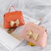 10 Pack PU Leather Bowknot Gift Boxes 5 x3.5 Inch Reusable Candy Gift Favor Boxes with Bow Mini Bowknot Handbag Purse Gift Bags with Handles for Wedding Baby Shower Birthday Christmas Party Favor Bag (Pink) view 3