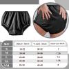 Vinsatin 10 Pcs Adult Plastic Diaper Cover Pull-On Cover Plastic Pants Reusable Incontinence Waterproof Pants(X-Large,Black) view 2