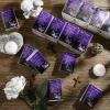 100 Packs Memorial Facial Tissues Those We Love Don't Go Away Inspirational Poem Pocket Tissues 3 Ply Napkins Packs Funerals Wedding Supplies for Family Relatives Guests, 700 Sheets(Purple) view 4