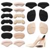 10 Pairs Heel Pads for Shoes, Heel Inserts Heel Grips for Womens Men Shoes Too Big, Foot Pain High Heel Comfort Shoe Filler, Anti Slip Shoe Filler Make Shoes Fit Tighter view 1