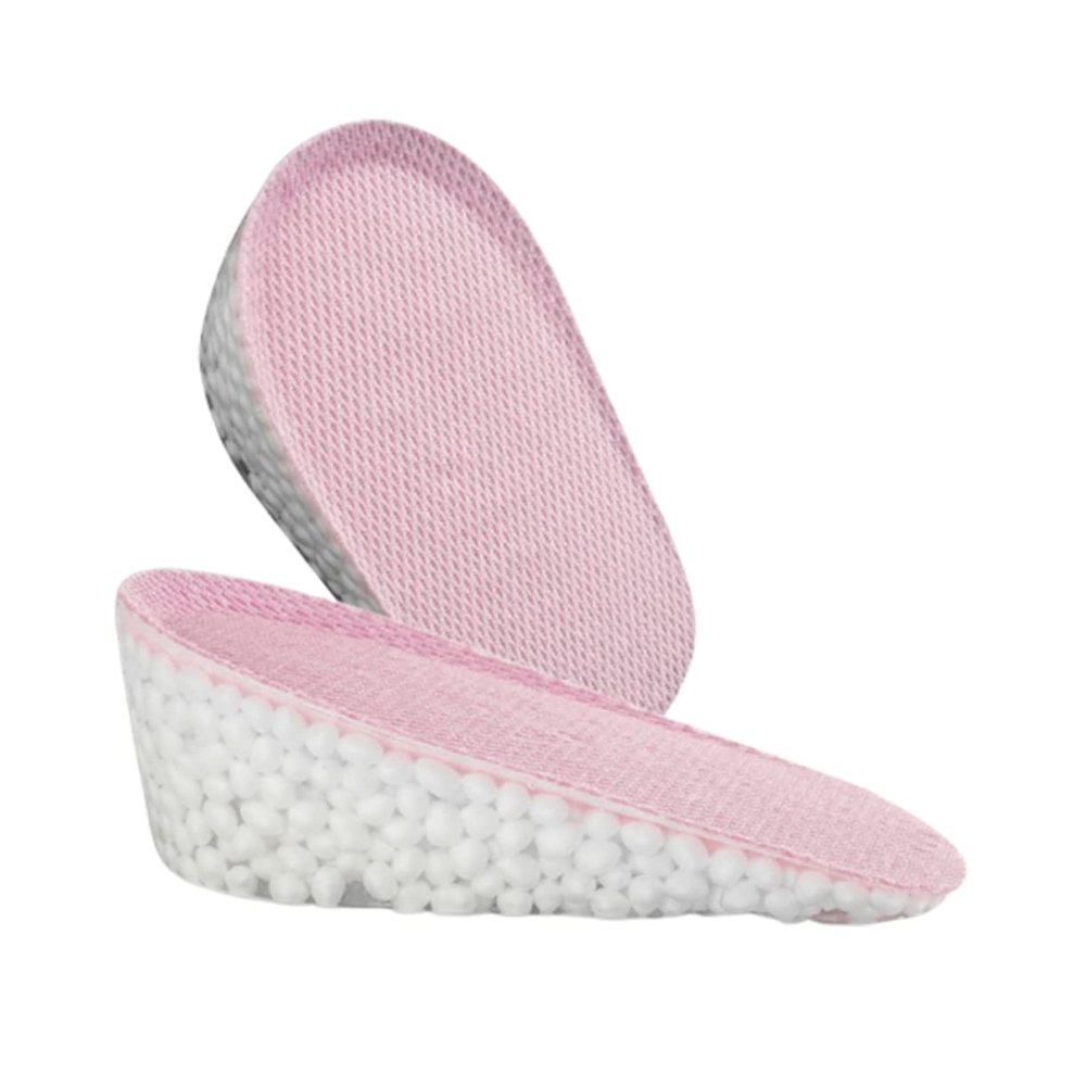 MAGICLULU Height Increase Silicone Half Insoles Shoe Lift Pads for Women Anti-Slip Shock Absorption Comfortable Foot Support for All Shoes Pink