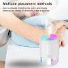 200ml Therapy Diffuser Diffuser Therapy Machine Mist Humidifier with 7 Colorful Ambient Lights for Household Bedroom Car Desktop White view 2