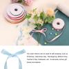 Rebower 50 Yard Satin Ribbon Thick Double Face Grosgrain Silk Ribbon, [for Gift Wrapping, Hair Bows, Wedding, Cake, Flower] - 0.8"(2cm)/Light Blue view 3