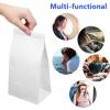 LALAFINA 50 Pcs Vomit Bags Disposable Barf Bags for Car Airplane Travel Sanitary Cleaning Kit view 2