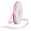Rebower 1/4 Inch 50 Yard Satin Ribbon Thick Double Face Grosgrain Silk Ribbon, [for Gift Wrapping, Hair Bows, Wedding, Cake, Flower] - Coral Pink view 1