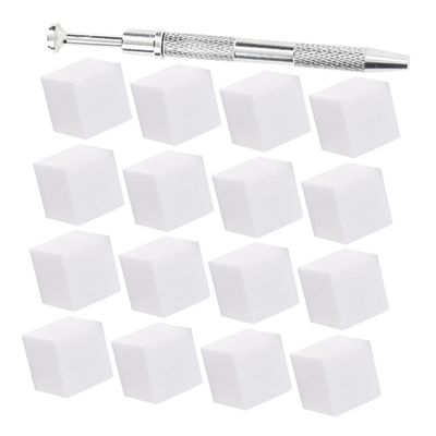 MERRYHAPY Manicure Nail Sponges Fade Nail Art Tools Pat Cotton Blush Soft Latex Sponge for