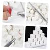 MERRYHAPY Manicure Nail Sponges Fade Nail Art Tools Pat Cotton Blush Soft Latex Sponge for view 4
