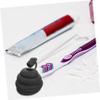 FRCOLOR Wear Resistant Silicone Toothpaste Dispenser Compact Self-Closing Cap for Controlled Dispensing Durable Toothpaste Cover for Convenient Oral Care view 4