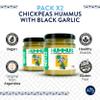 THEARG THE ARG | Pack x2 Chickpeas Hummus with Pistachios | Dip your Chips Crackers Bread and More | Healthy Snacks 100% Natural view 2