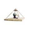 10 inches Copper Pyramid for Meditation, Pyramid Energy Emitter for Healing,Pyramid for Vogel Crystal, Pyramid for Charging Quartz Crystals, Meditation, Home Decoration (10 Inches) view 1