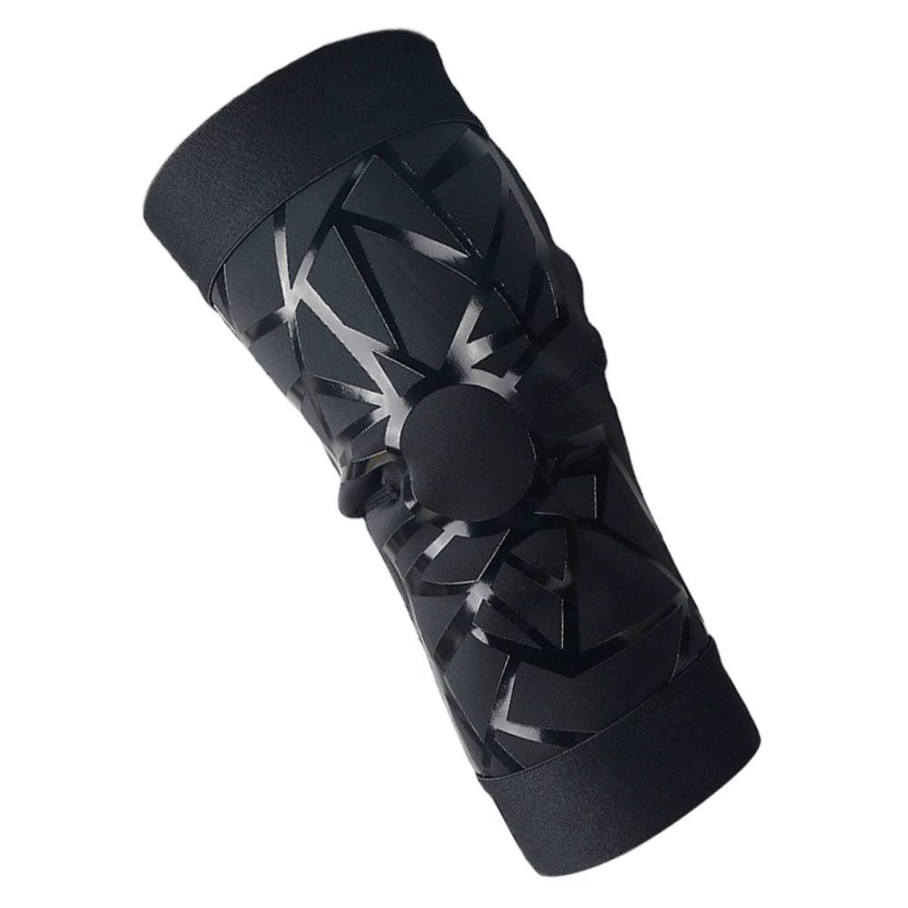 FRCOLOR Elastic Knee Sleeve for Sports Compression Knee Cover for Running Cycling Climbing Reusable Breathable Design