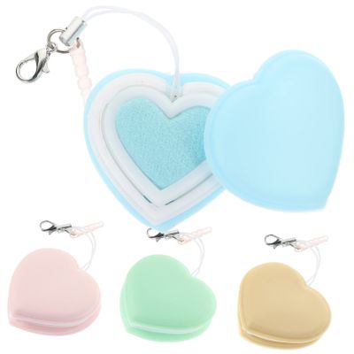 FOMIYES 4pcs Heart-Shaped Macaron Screen Cleaner Gentle Lens for Phones Glasses and Cameras Dust Fingerprint Remover with Cute Hanging Charm Random Colors