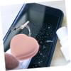 FOMIYES 4pcs Heart-Shaped Macaron Screen Cleaner Gentle Lens for Phones Glasses and Cameras Dust Fingerprint Remover with Cute Hanging Charm Random Colors view 2
