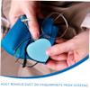 FOMIYES 4pcs Heart-Shaped Macaron Screen Cleaner Gentle Lens for Phones Glasses and Cameras Dust Fingerprint Remover with Cute Hanging Charm Random Colors view 3