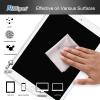 AAwipes Eyeglasses Cleaning Cloth Microfiber Cleaning Cloths 30 Pack for Cleaning Glasse (6"x7", 10 White + 20 Dark Grey V0693) view 4