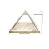 12 inches Copper Pyramid for Meditation, Pyramid Energy Emitter for Healing,Pyramid for Vogel Crystal, Pyramid for Charging Quartz Crystals, Meditation, Home Decoration (12 Inches) view 3