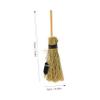 ABOOFAN 1pc Broom Pendant Mini Broom Ornament Halloween Party Decor Branch Broom Adornment Broom Branch Pendant Broom Craft Pendant Decorative Halloween Broom Party Layout Ornament, 16x8cm, Khaki view 2