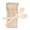 100 Pcs 6 Inch Wood Spoons view 1