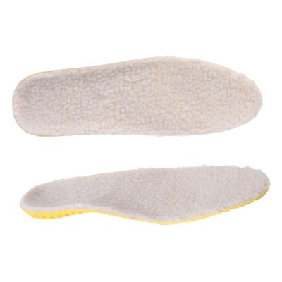 FOMIYES 1pair Thickened Warm Wool Insoles for Comfort Breathable Cold Shoe Inserts Suitable for Boots and Casual Shoes Pressure Relief Cushion for Day Wear