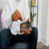 Always With You ThinOptics Readers - Armless On-Nose Reading Glasses - Slim Printed Case Attaches to Phone or Fits in Wallet - Cherry Blossom 1.0x view 3