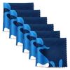 Calabria 6 Pack Microfiber Cleaning Cloth Blue Camouflage Print Clean Eyeglasses Lens TV Phone Screen Camera Glasses Cleaner view 1