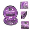 FOMIYES 24pcs 2023 Graduation Decorations Paper Dishes for Festive Parties College Graduation Decorations Graduation Plates Grad Plate Paper Plates Party Supplies Pasta Graduation Season, 17.5x17.5cm view 3