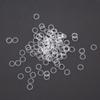 300 O-Rings - Orthodontic Elastic Dental Rubber Bands, Intraoral Elastic Rubber Bands. (Clear, 1/8"-Heavy-4.5 oz) view 2